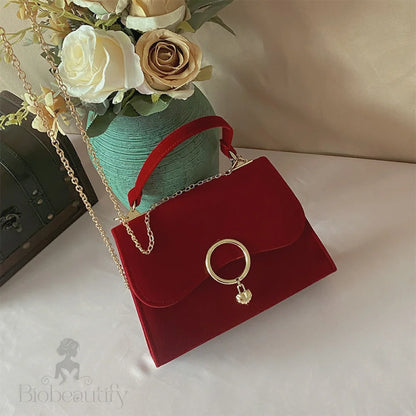 Velvet Dinner Handbag By Lynda