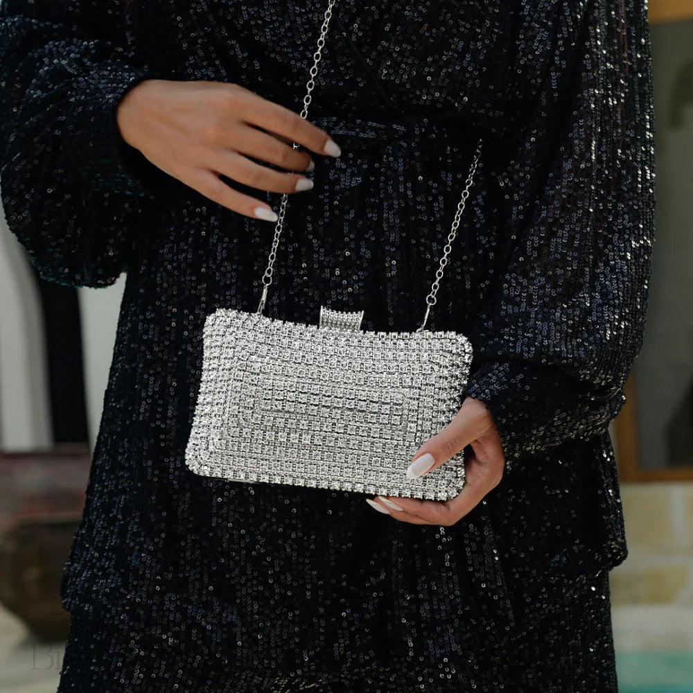 Verano Diamond Clutch