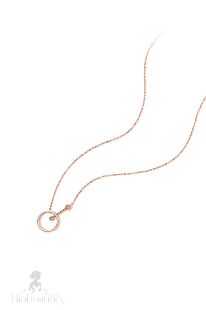 Vintage Rose Gold Necklace