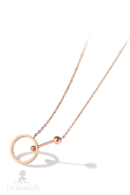 Vintage Rose Gold Necklace