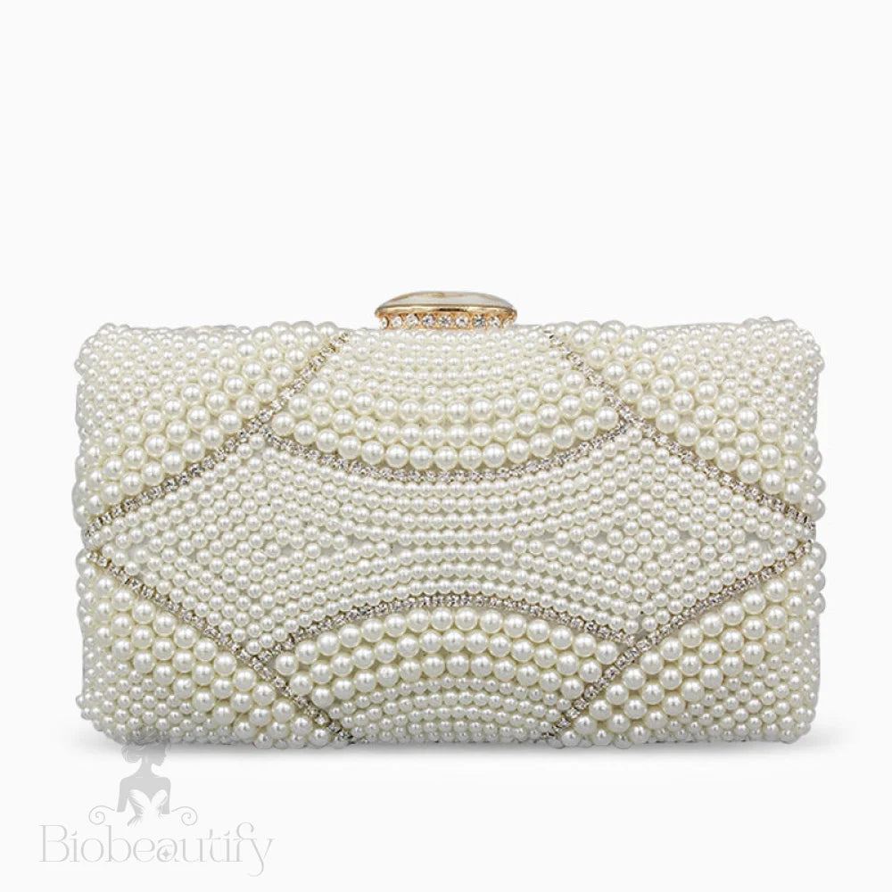 Violeta Pearl Evening Clutch