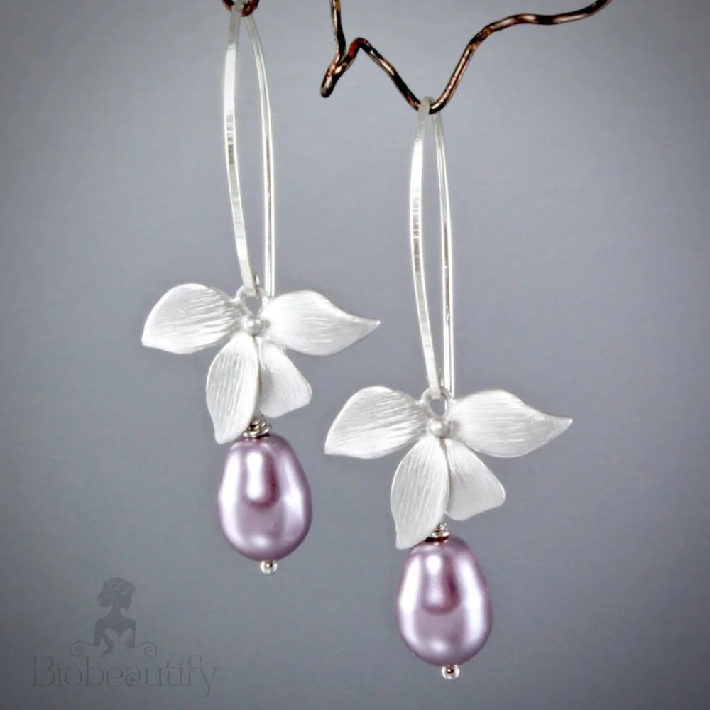 Pearl Wedding Jewelry - Bridesmaids Pearl Earrings