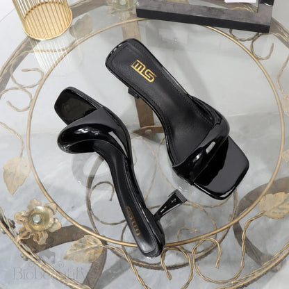 Women’s Open-Toed Sandals With 7Cm Thin Heels