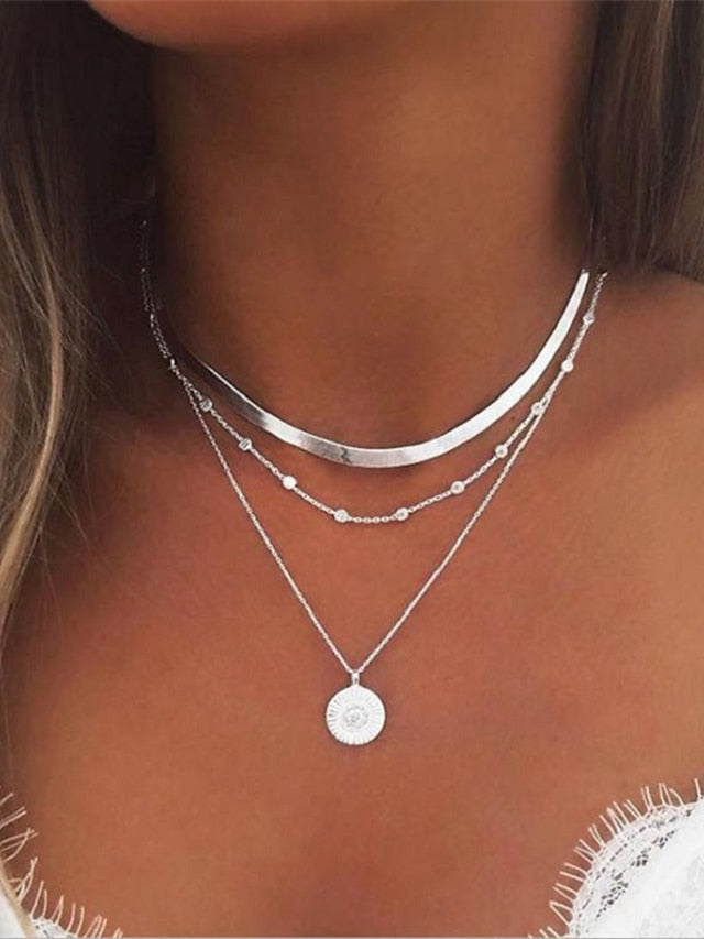 Women's necklace Fashion Outdoor Flower Necklaces