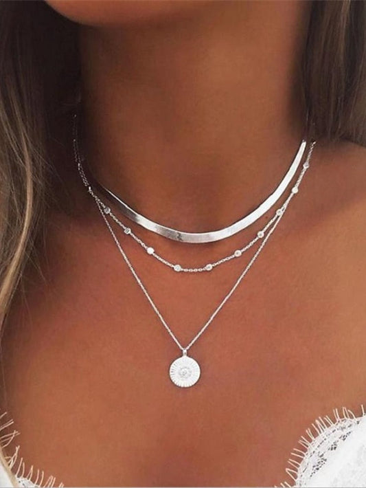 Women's necklace Fashion Outdoor Flower Necklaces
