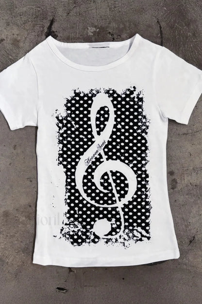 Y2K Graphic Cropped T-Shirt