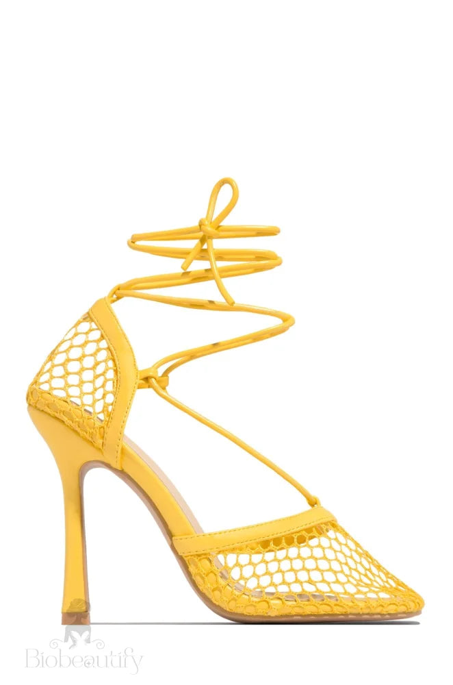 Yellow Envie Heels 9 /