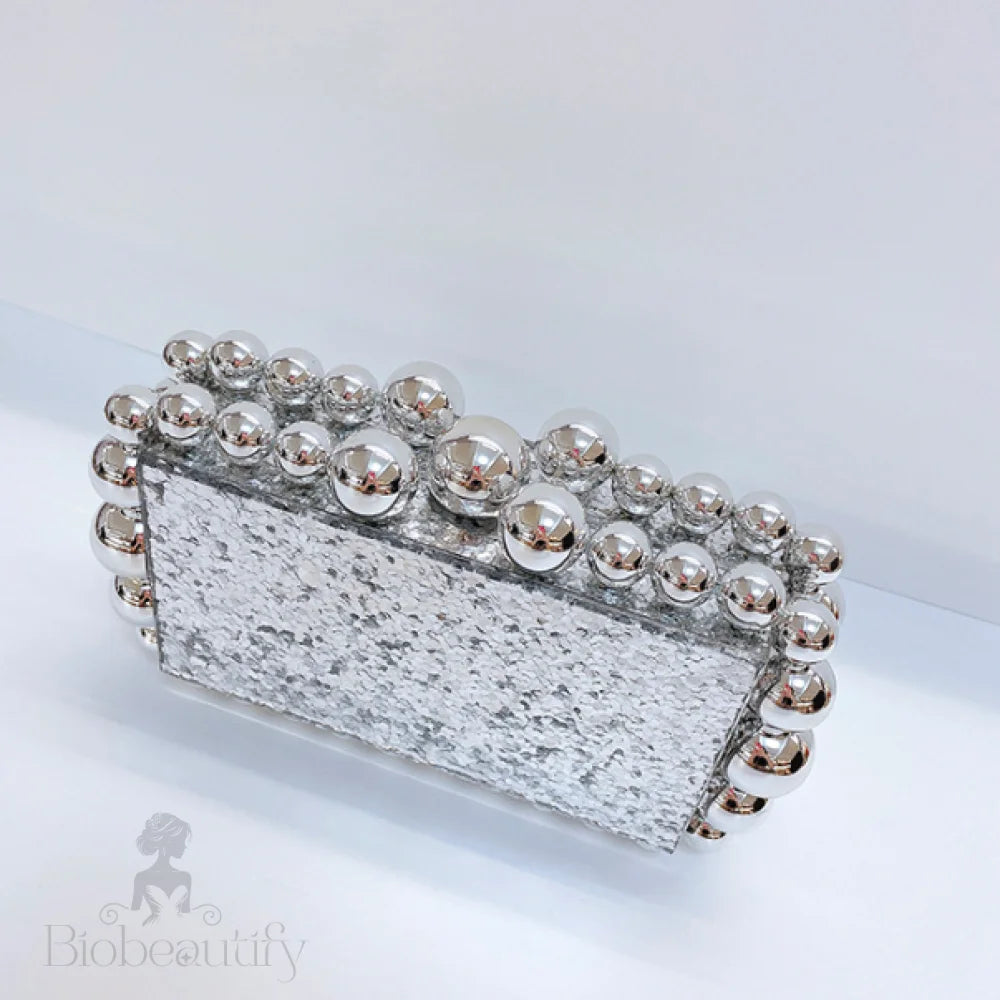 Zahra Acrylic Clutch Bag