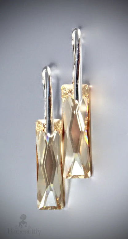 Wedding Jewelry - Swarovski Crystal Bridal Earrings - More Colors