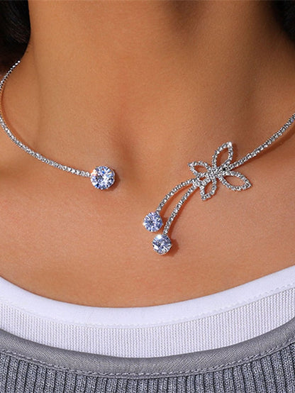 Women's necklace Contemporary Street Butterfly Necklaces